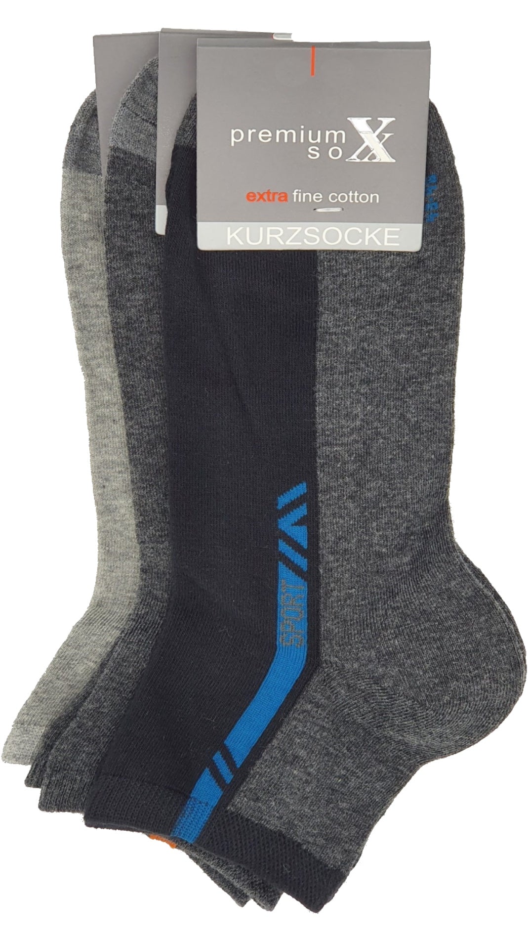 Kurz Schaft Socken Herren ,,SPORT'' 3 Paar Gr. 39-42 (16261)