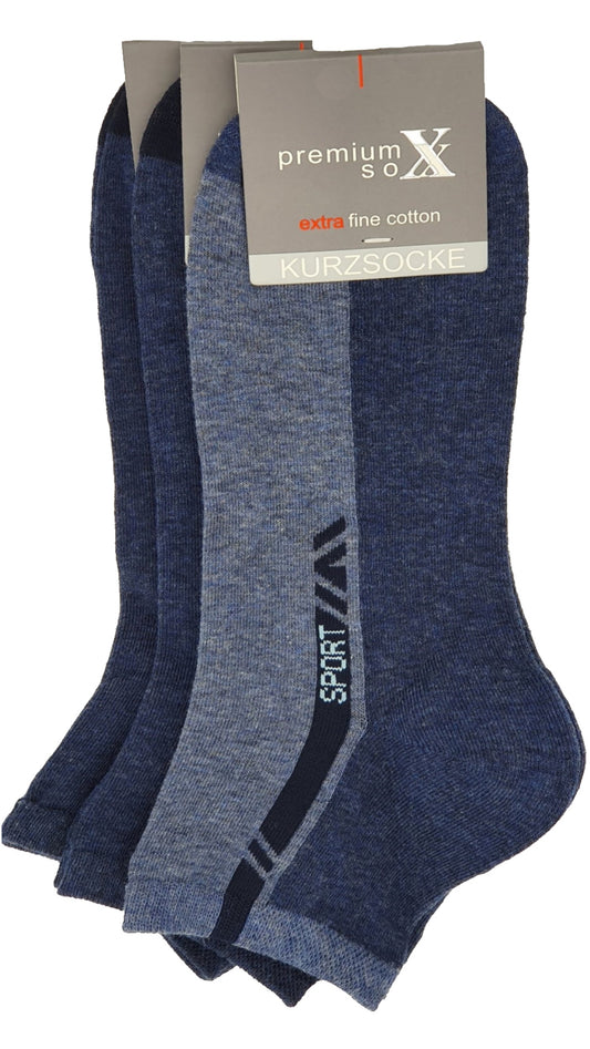 Kurz Schaft Socken Herren ,,SPORT'' 3 Paar Gr. 39-42 (16261)