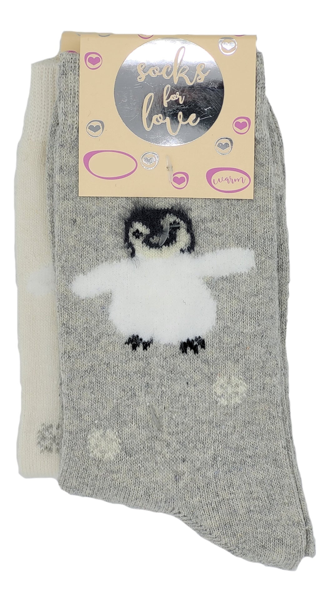 Damen Wollsocken Pinguin Alpaka 2 Paar Gr. 39-42 (37724)