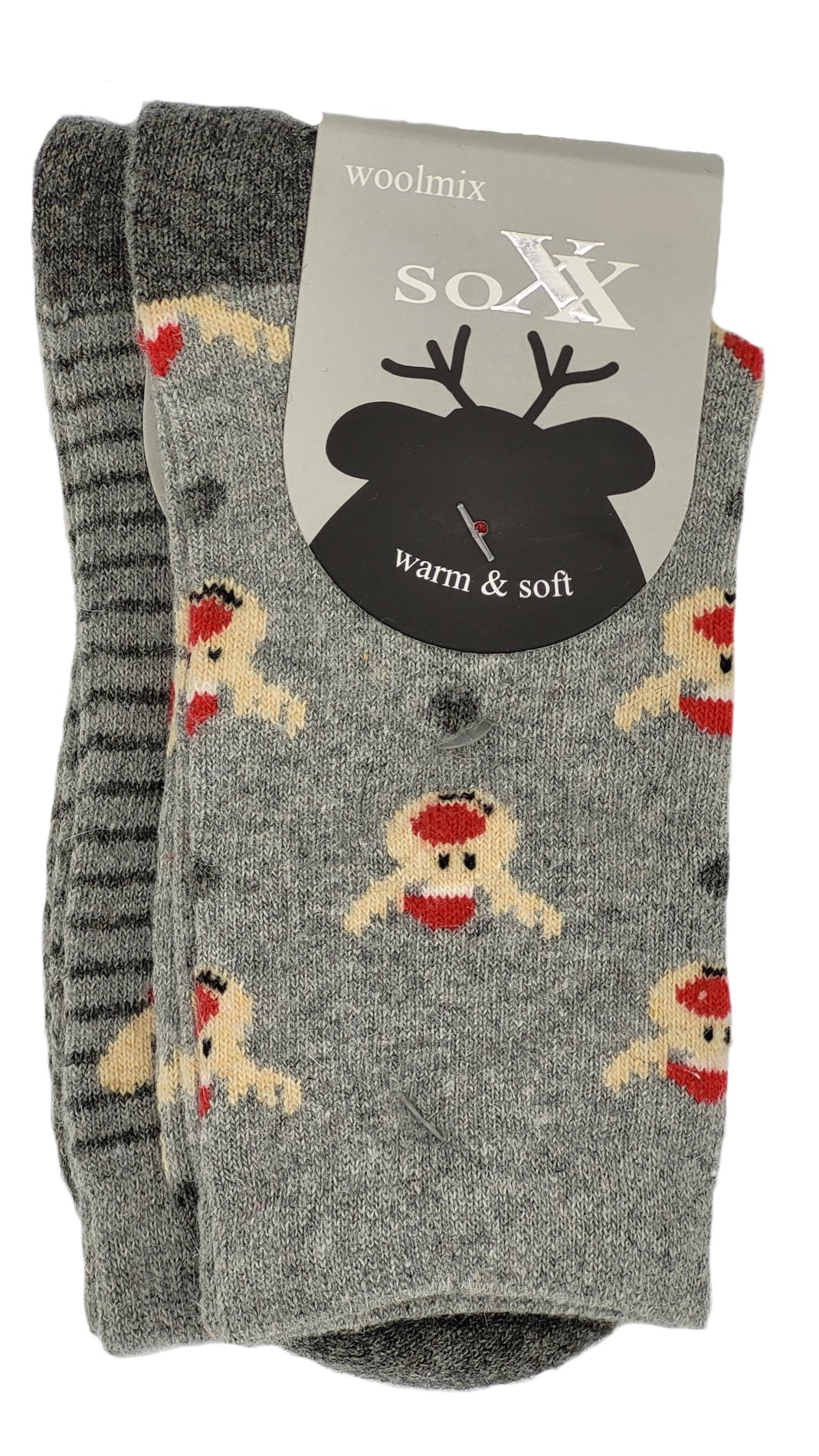 Damen Wollsocken Elch 2 Paar (37726)