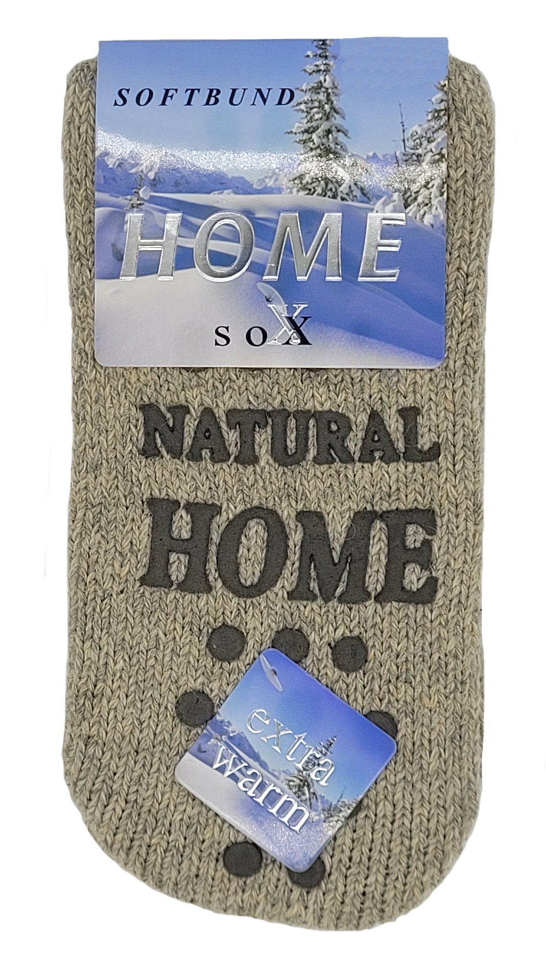 Unisexsocken Home ABS Natural 1 Paar (70961)
