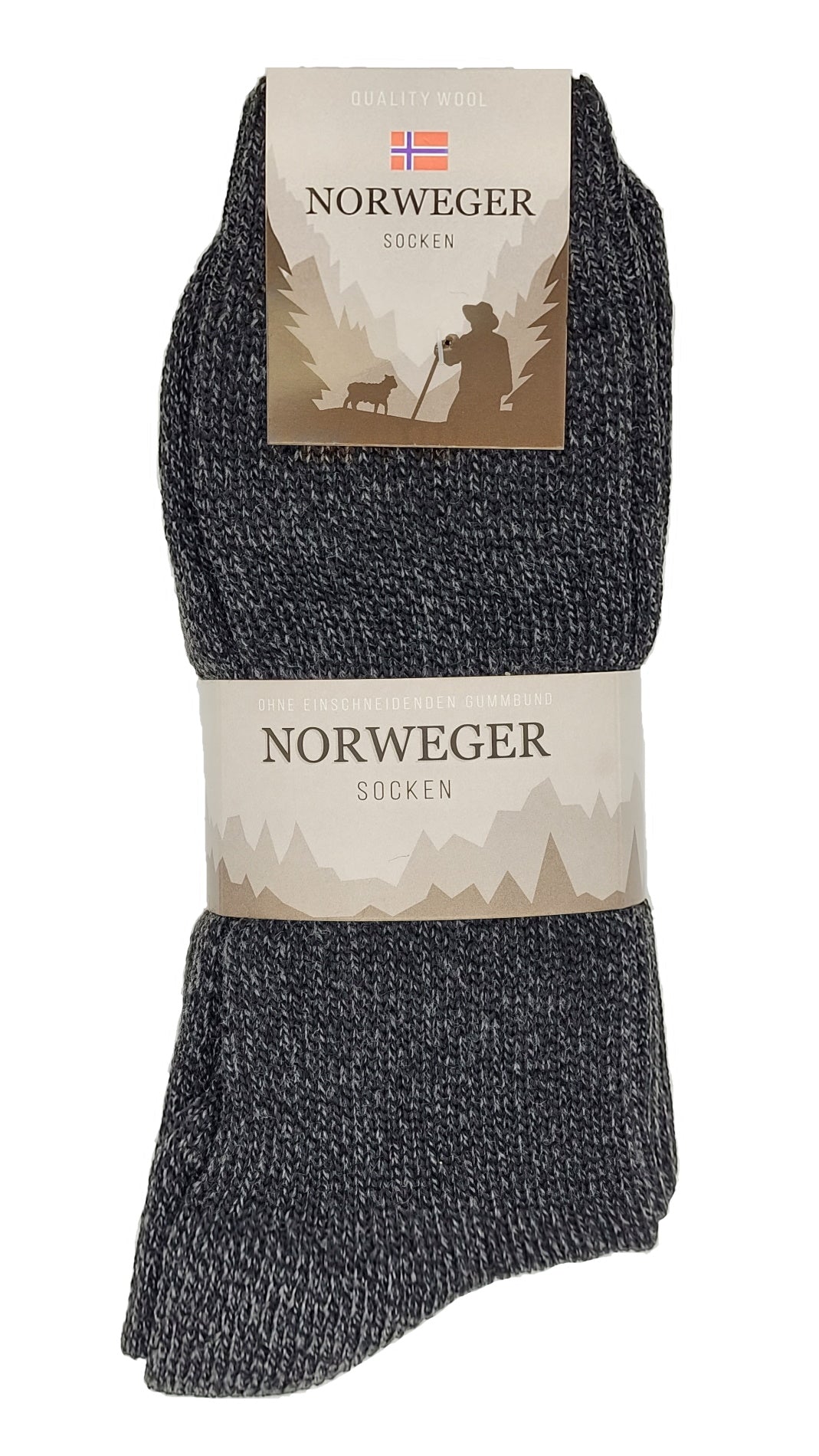 Norweger-Socken Herren 3 Paar bis Größe 50