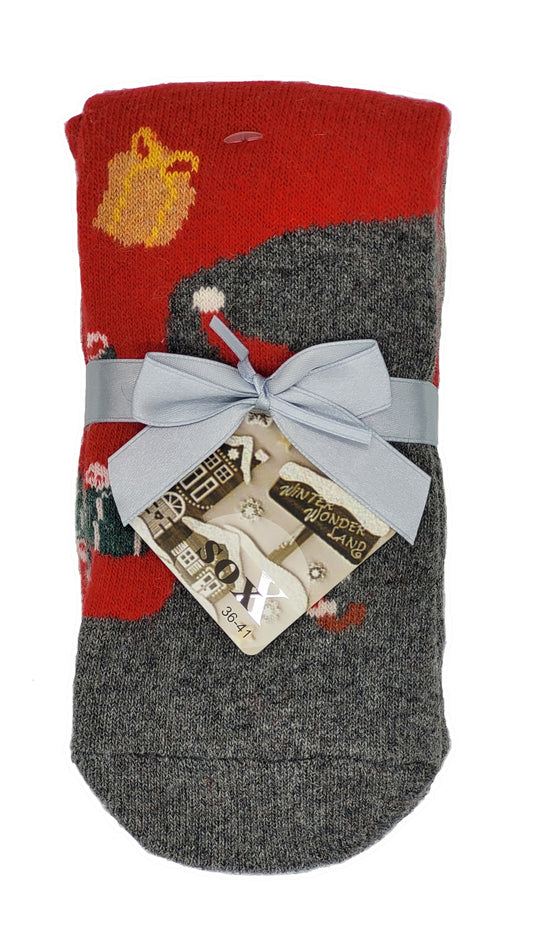 Damen Wollsocken Christmas 2 Paar one Size (37895)