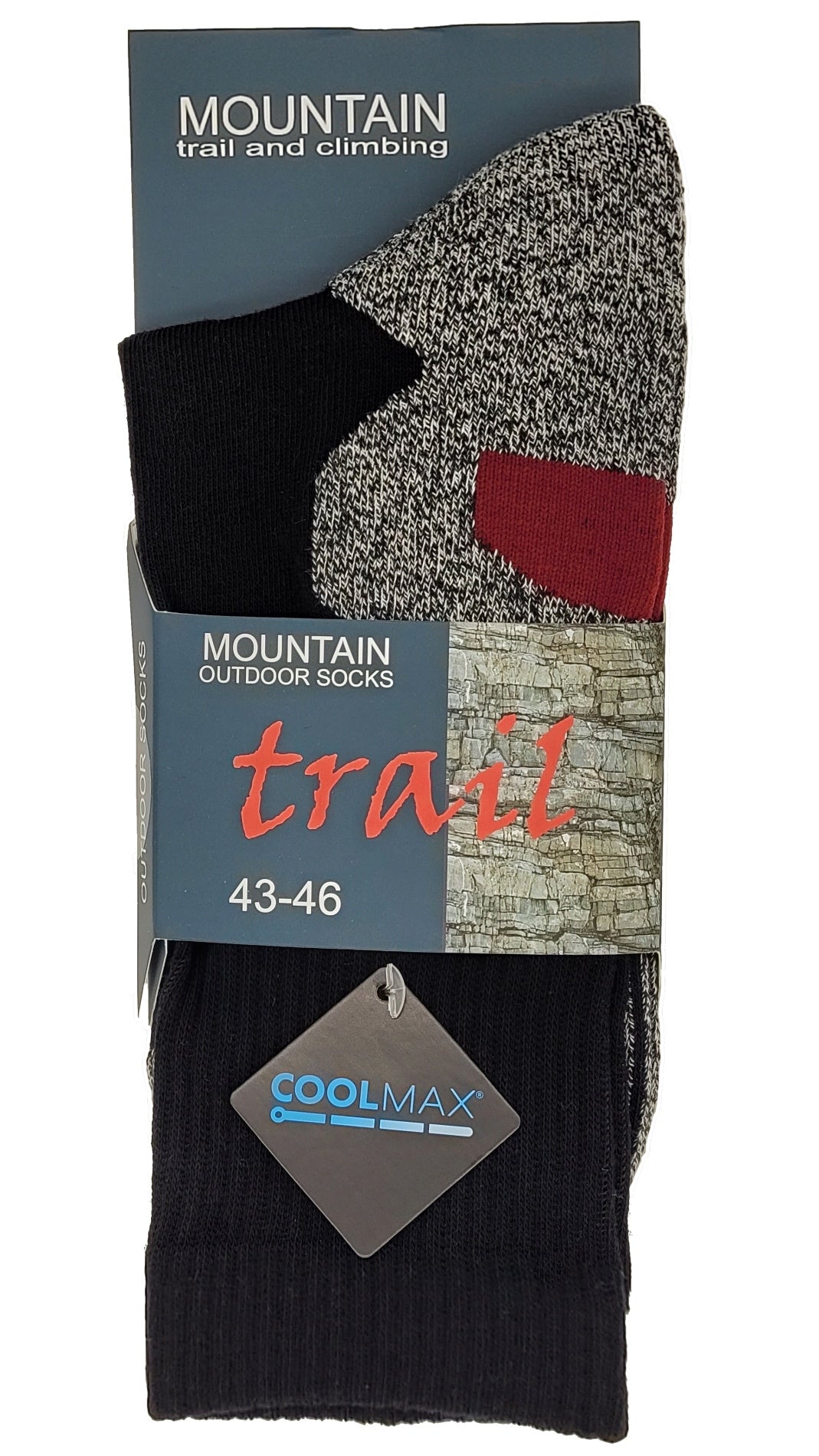 Outdoor Sport Socke Coolmax 1 Paar bis Größe 50