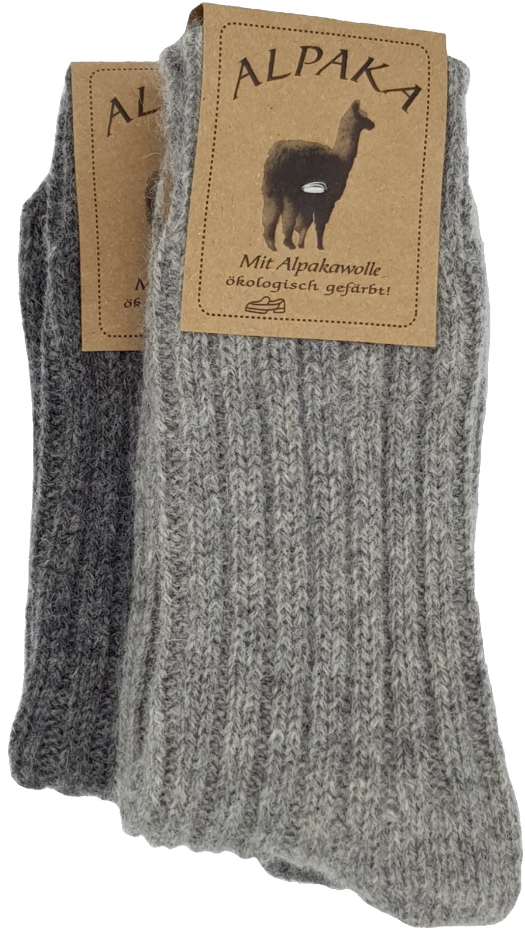 Herren-Alpaka Socken 35% Alpaka 2 Paar (20901)