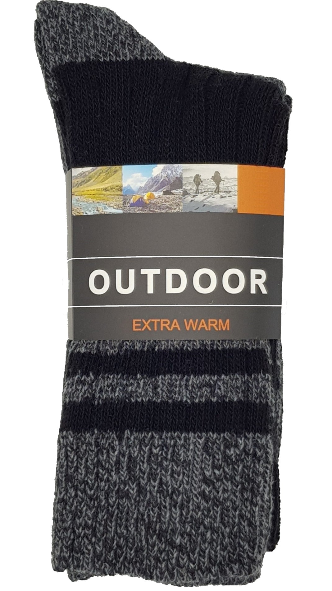 Norweger-Socken Herren Outdoor 3 Paar Gr. 39-42 (21140)