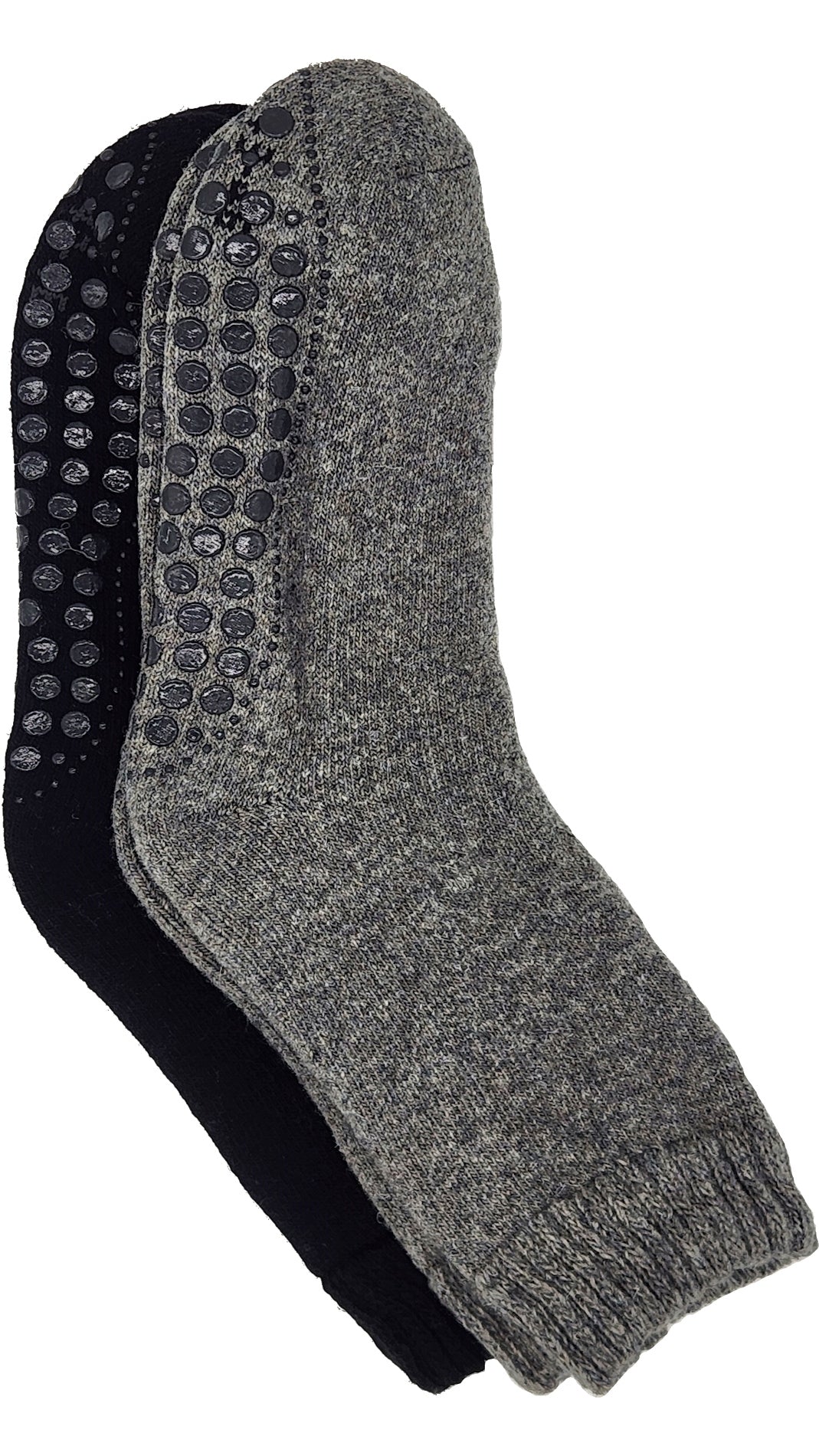 Herrensocken extra warm mit ABS 2 Paar bis Größe 50 (21463)