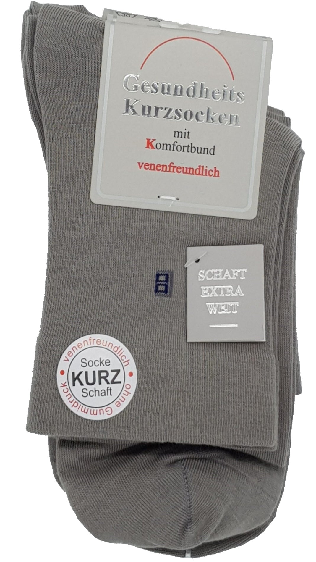 Herren Gesundheitskurzsocken Trichter EXTRA venenfreundlich 3 Paar (26600)