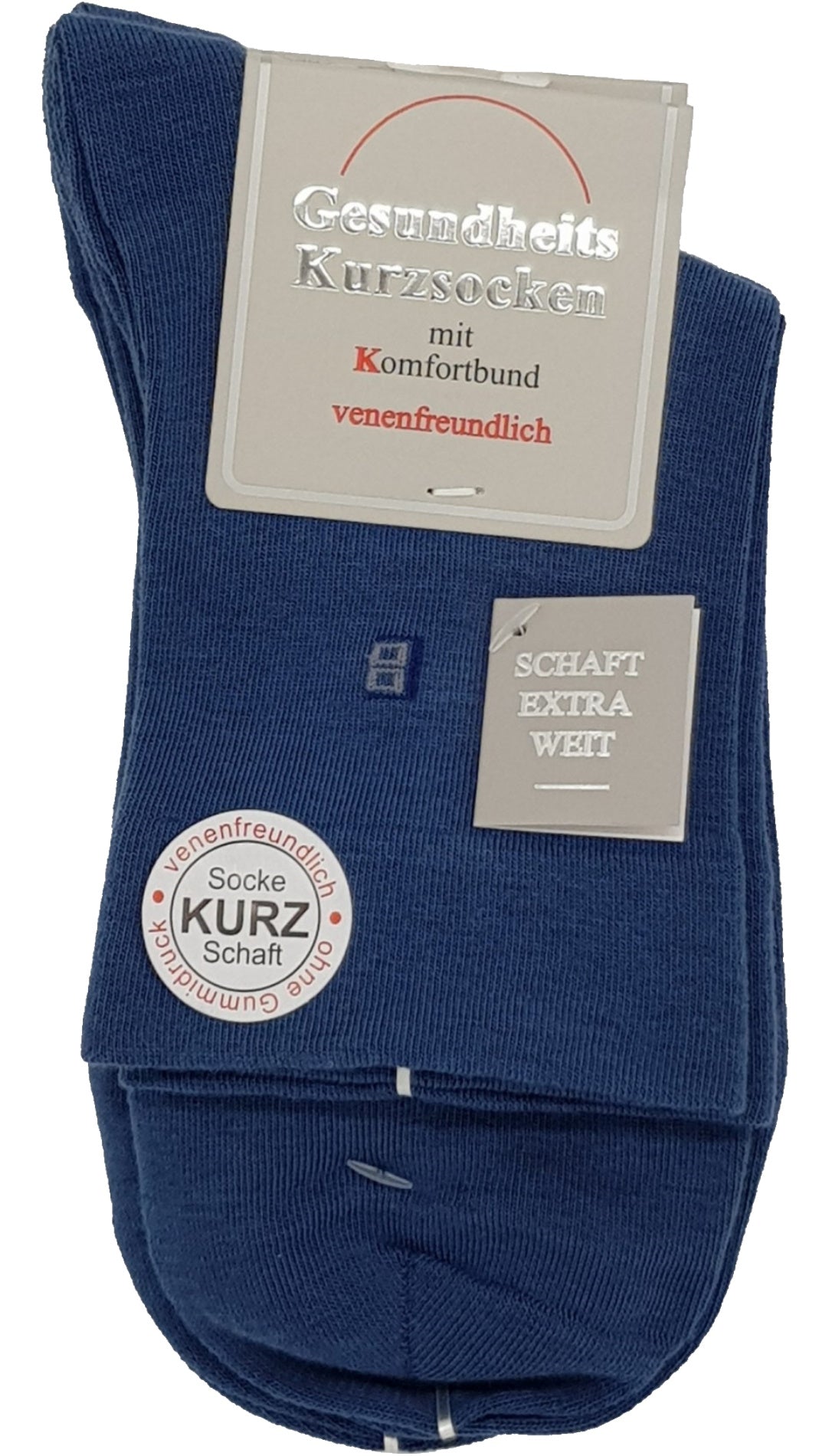 Herren Gesundheitskurzsocken Trichter EXTRA venenfreundlich 3 Paar (26600)