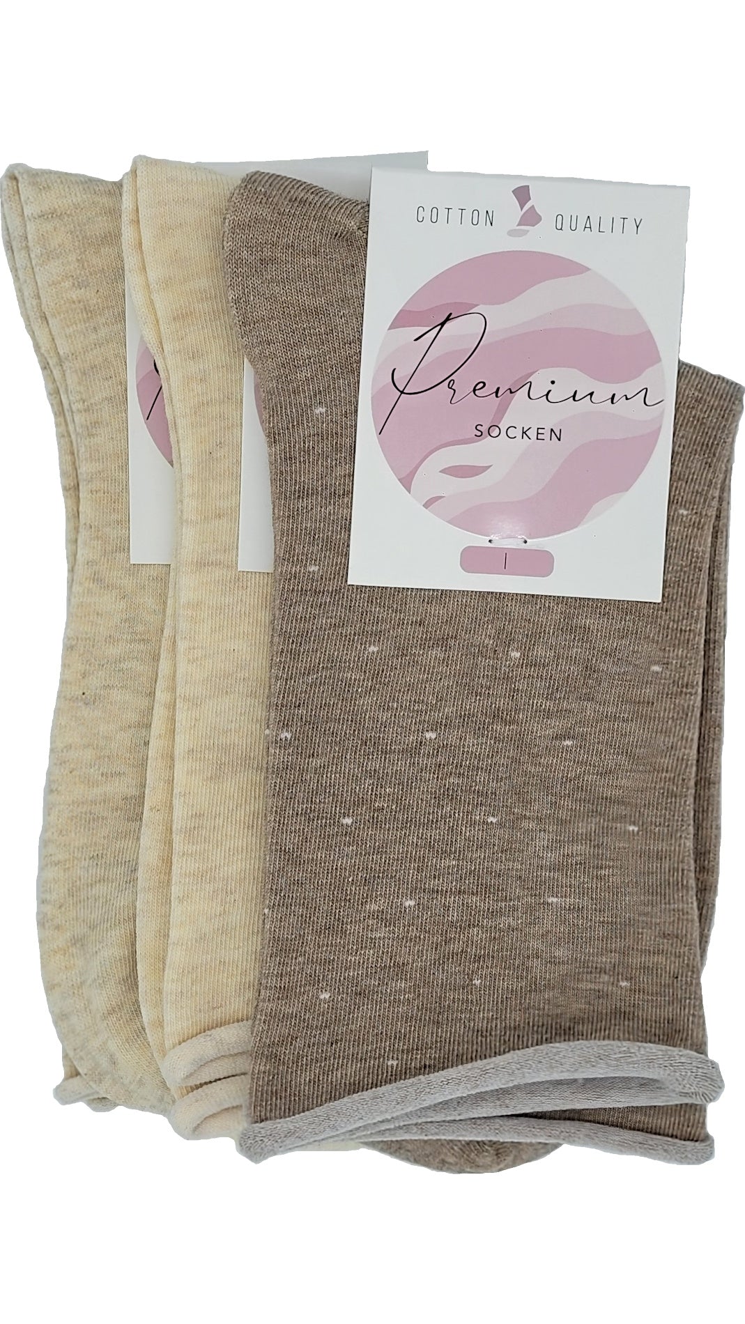 Chaussettes pour femmes « Holland » à bords roulés 3 paires (34225)