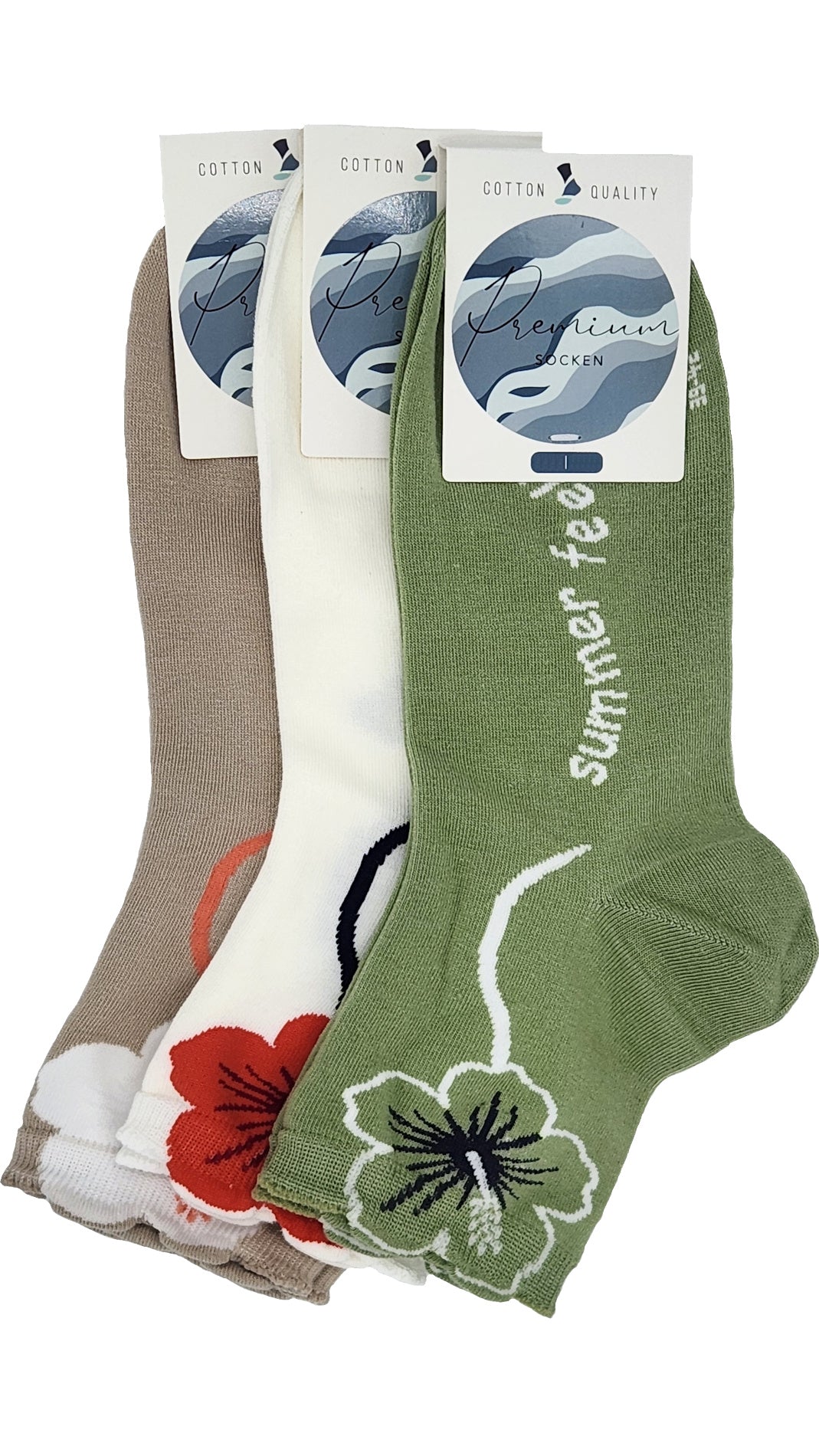 Lot de 3 paires de chaussettes de tennis à tige courte pour femmes (36951)