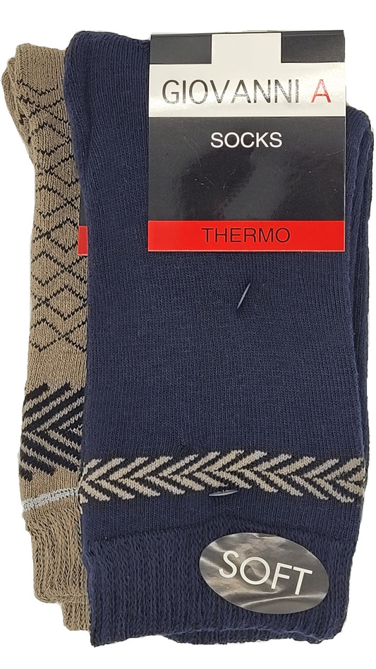 Damen Thermo Soft Socken Soft Bund 2 Paar
