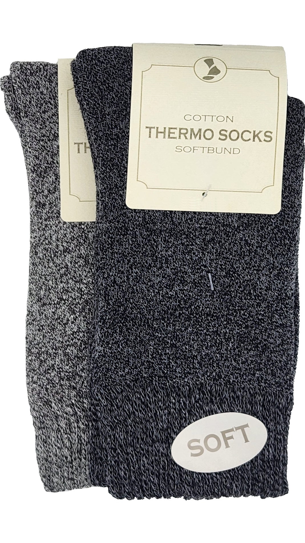 Thermo Soft Socken Softbund 2 Paar ab Größe 39 (23402,38413)