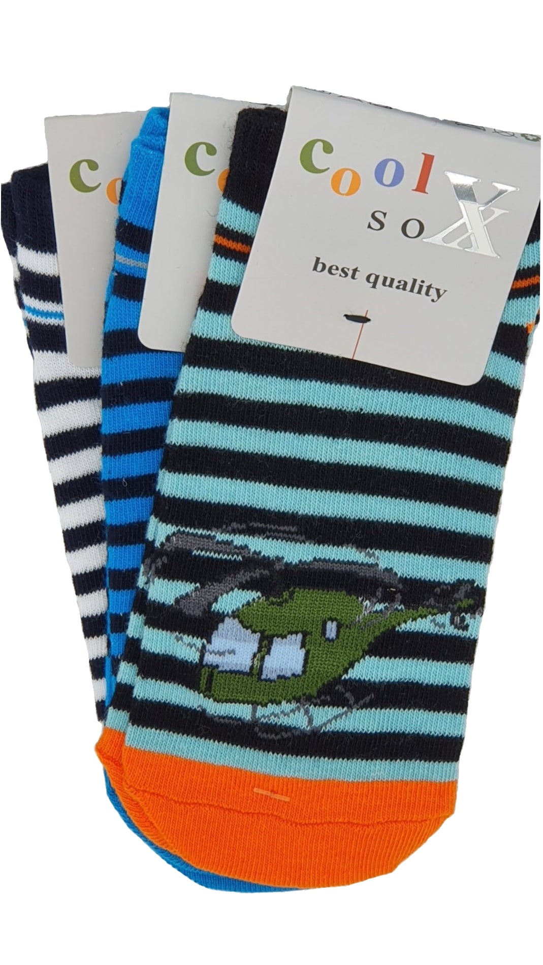 Kinder Sneaker Gr. 23-38 Police Truck Heli 3 Paar (56256)