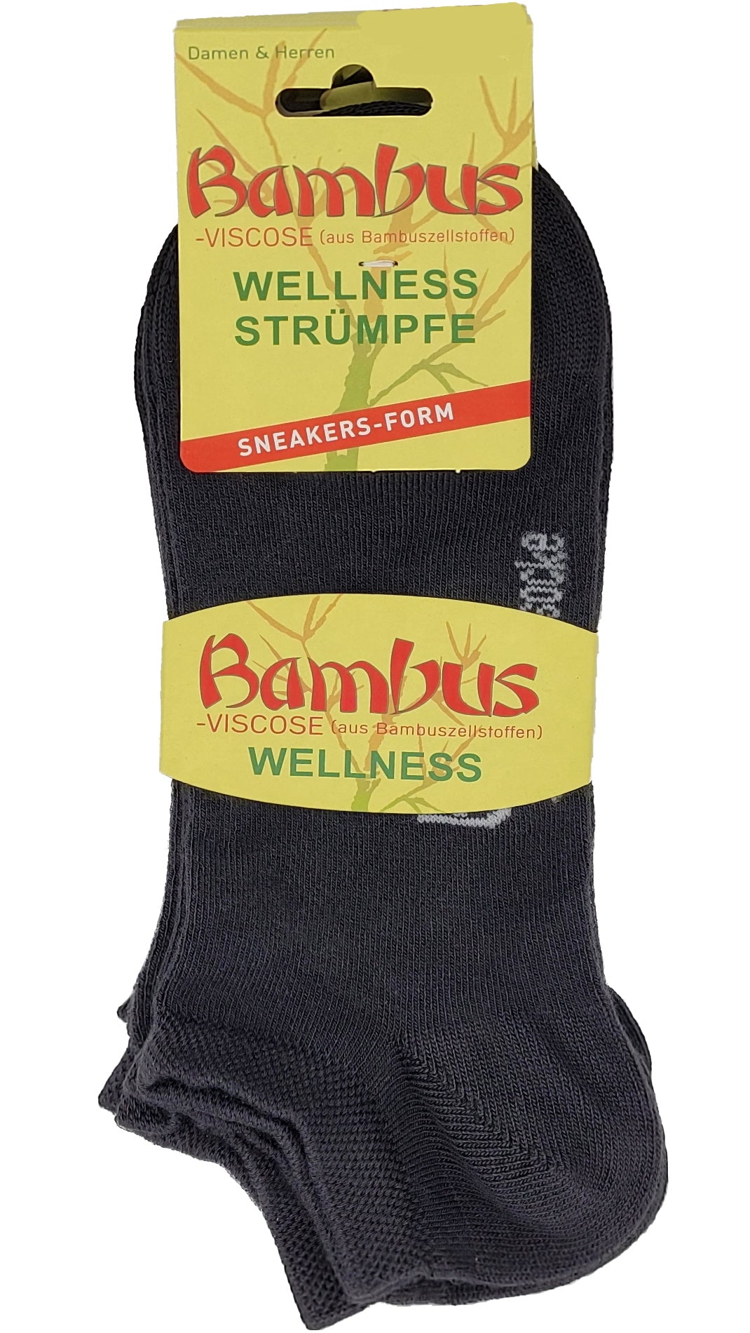 Sneaker Socken Bambus superweich 3 Paar bis Größe 54