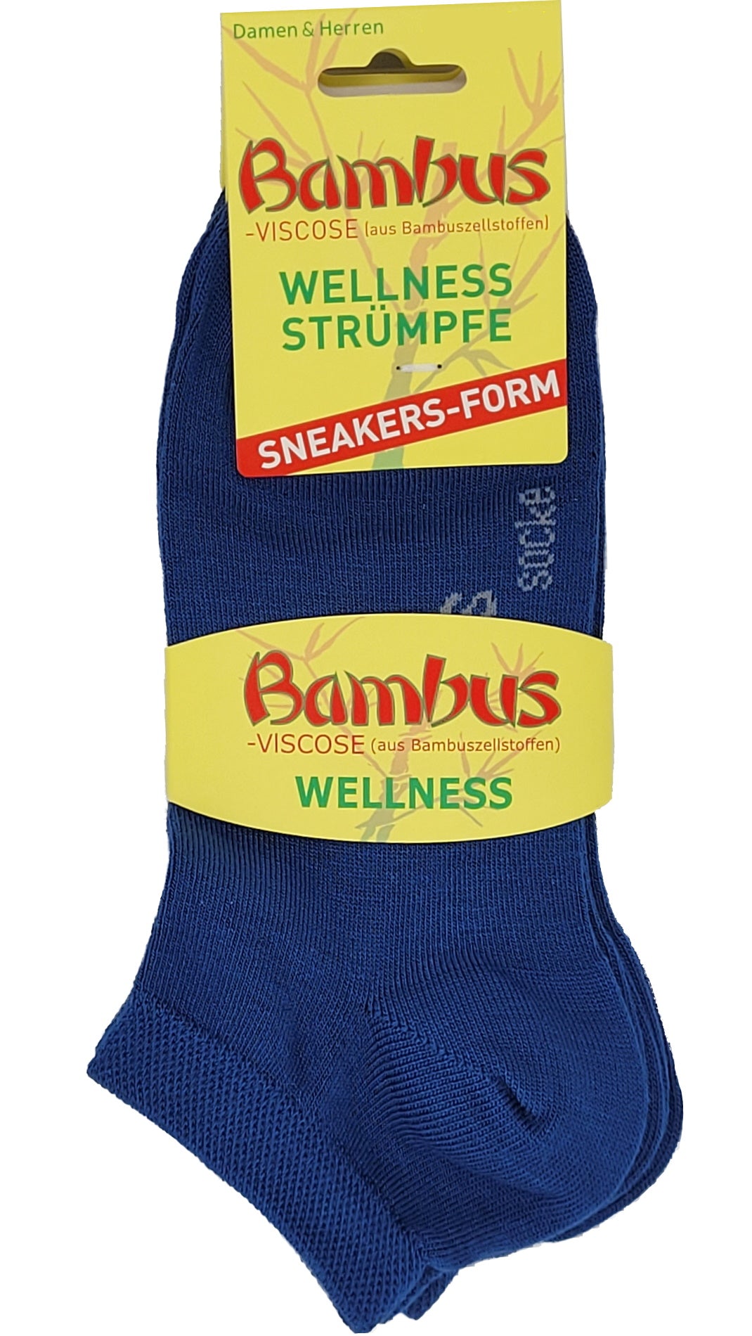 Sneaker Socken Bambus superweich 3 Paar bis Größe 54