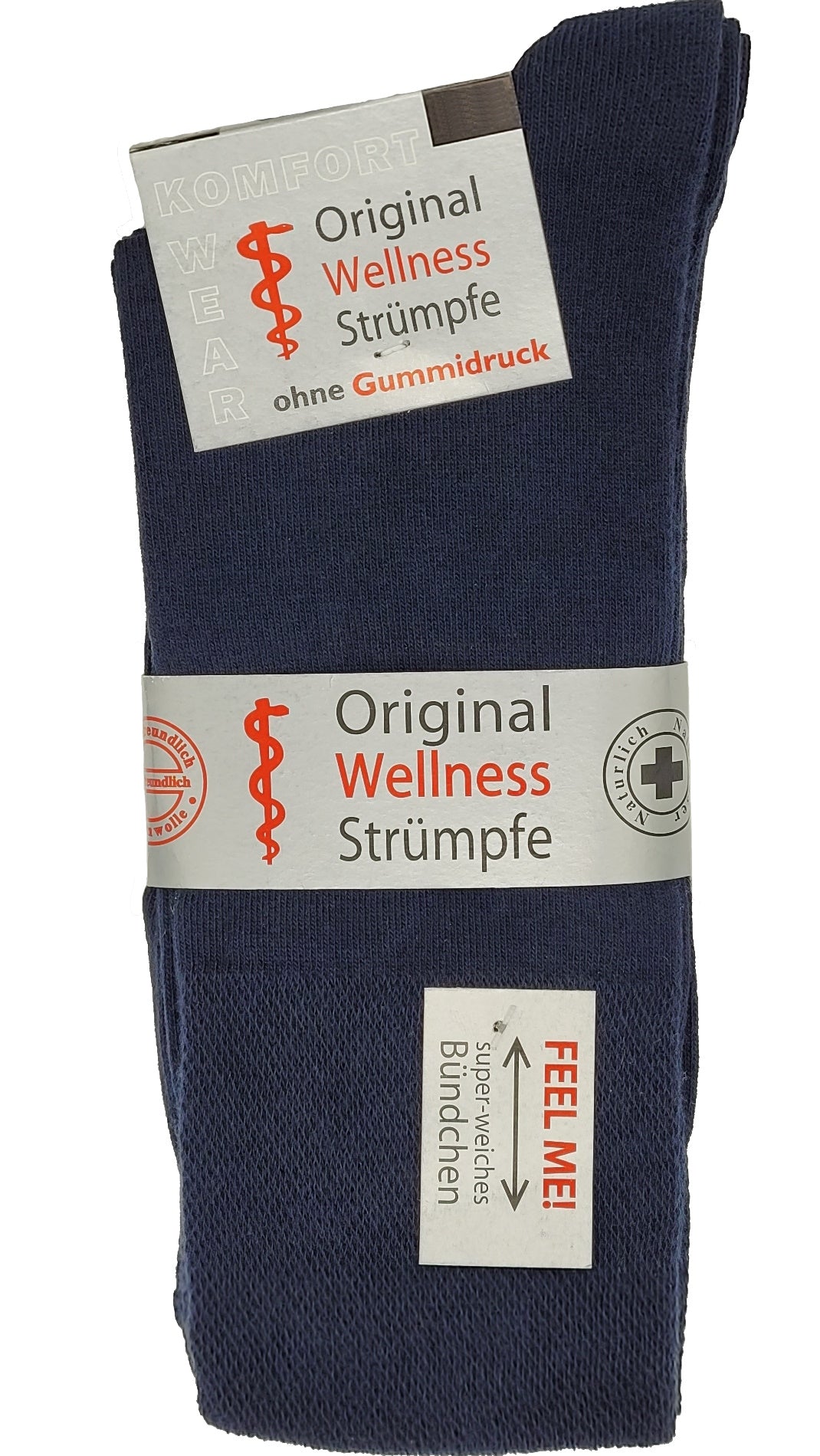 XXL Wellness-Socken 47-50 ohne Gummidruck 3 Paar (2162)
