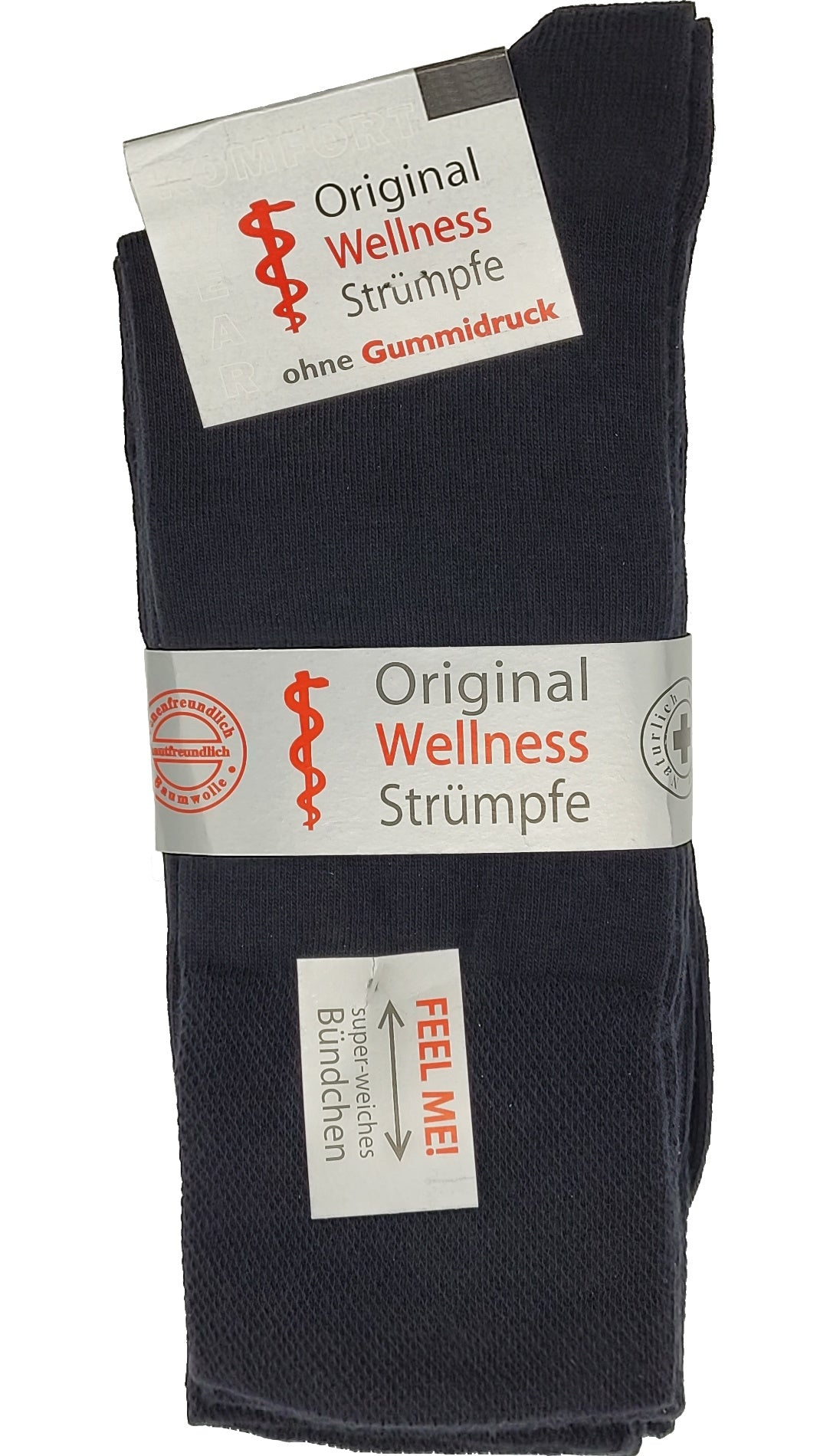 XXL Wellness-Socken 47-50 ohne Gummidruck 3 Paar (2162)