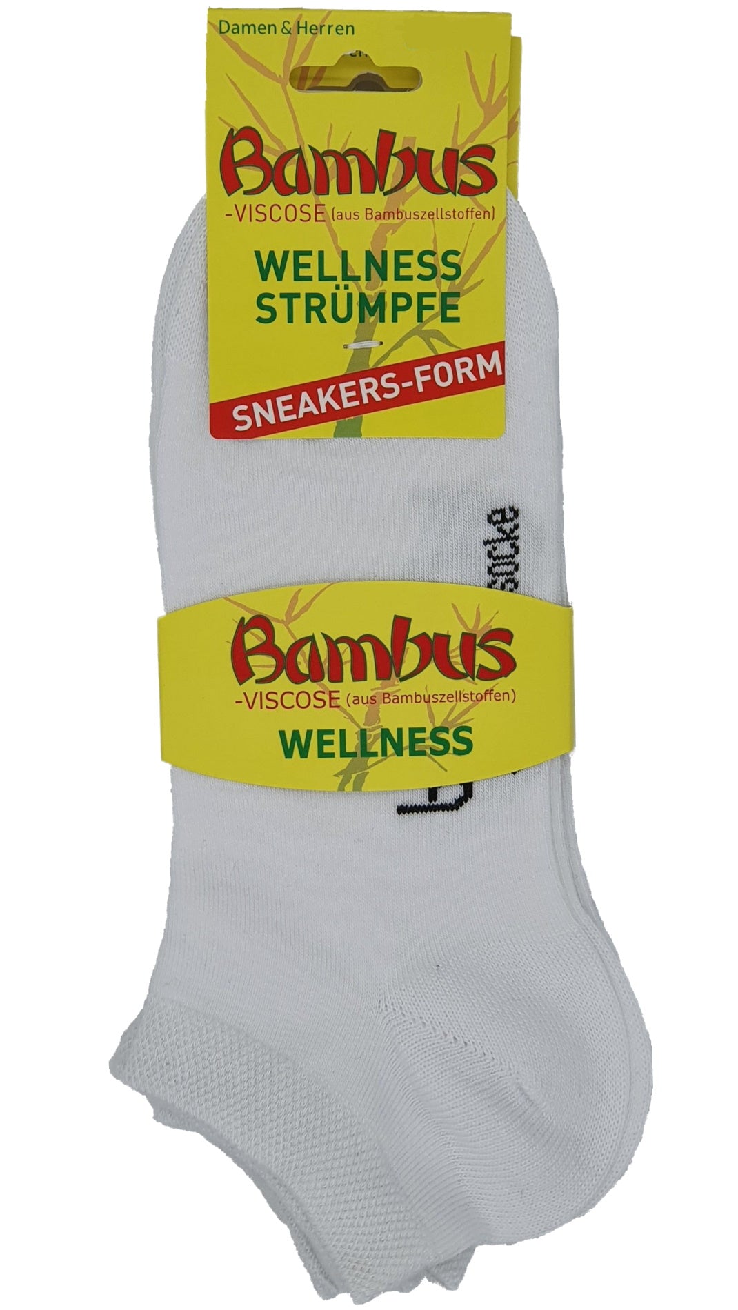 Sneaker Socken Bambus superweich 3 Paar bis Größe 54