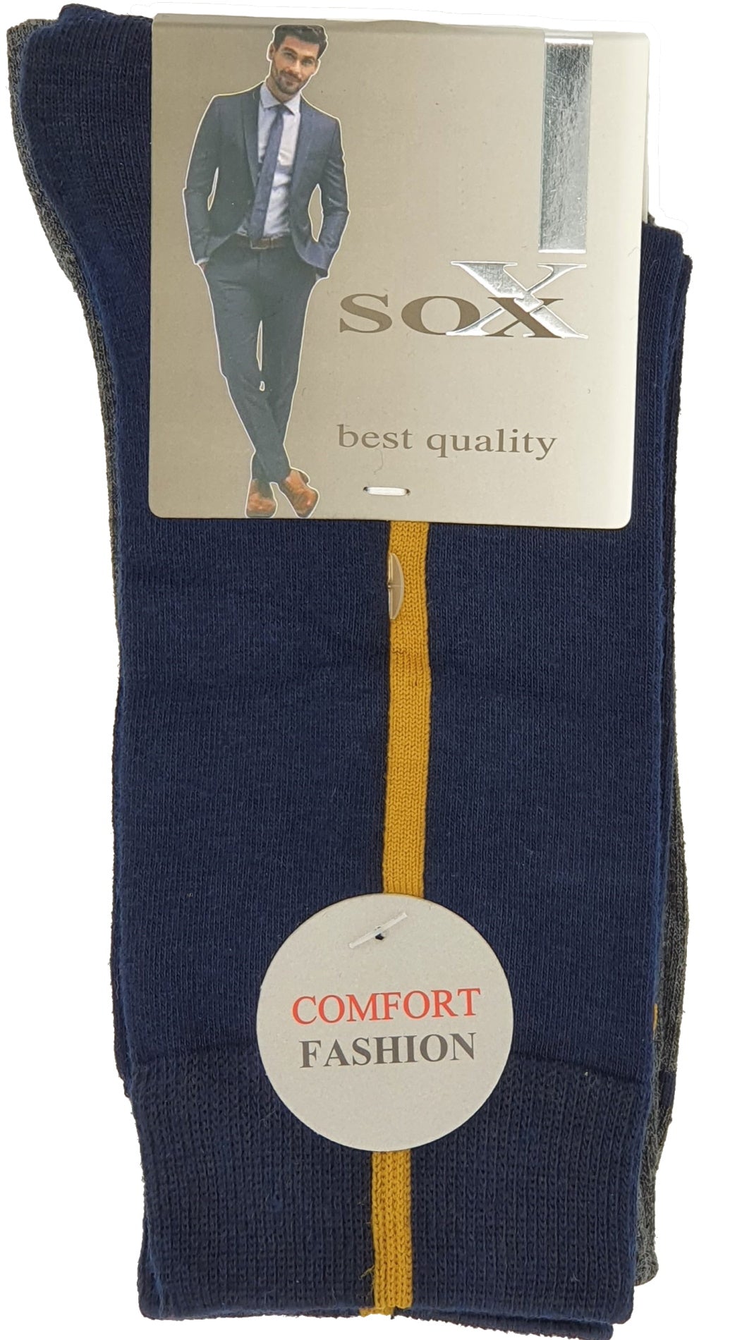 Herren Socken Fashion 2 Paar Gr. 39-42 (15309)