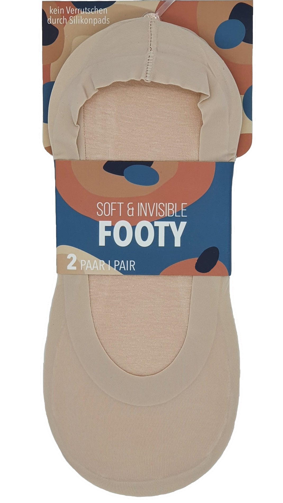 Low Cut Footy - unsichtbar im Schuh - 2 Paar