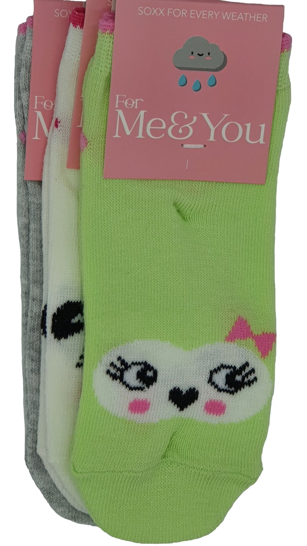 Kinder Sneaker Gr. 23-38 Tier Gesichter 3 Paar (56253)