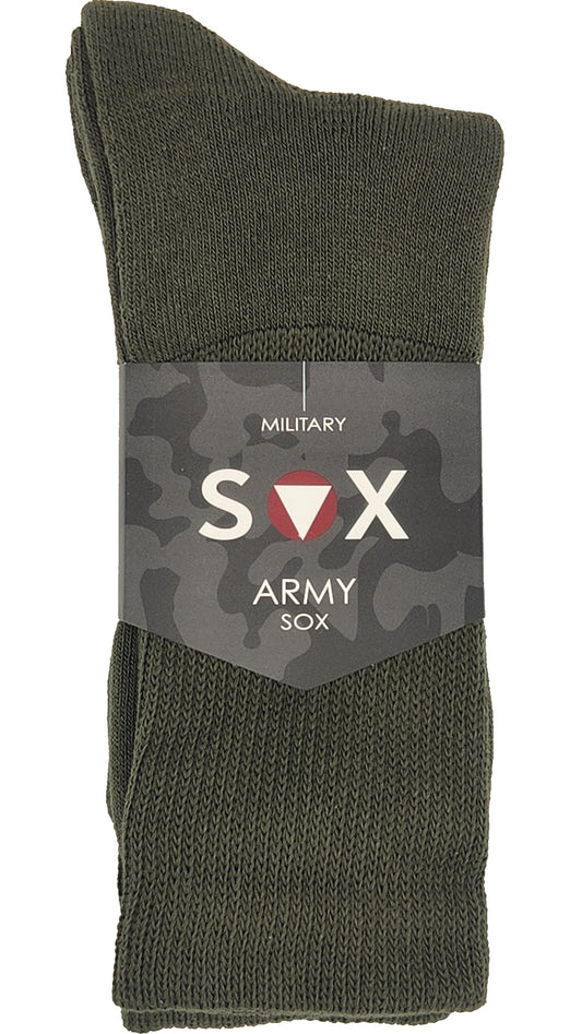 XXL oversize 47-49 army sokken badstof zool 3 paar (6548)