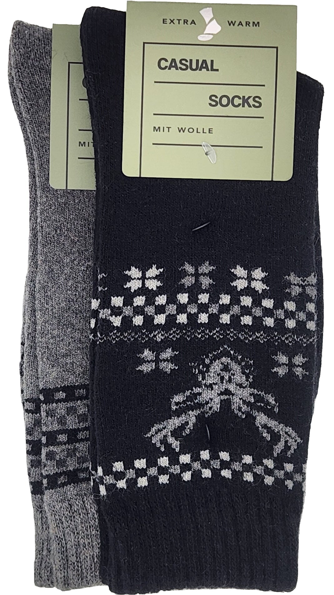 Herren Thermo Socken Hirsch 2 Paar (21455)