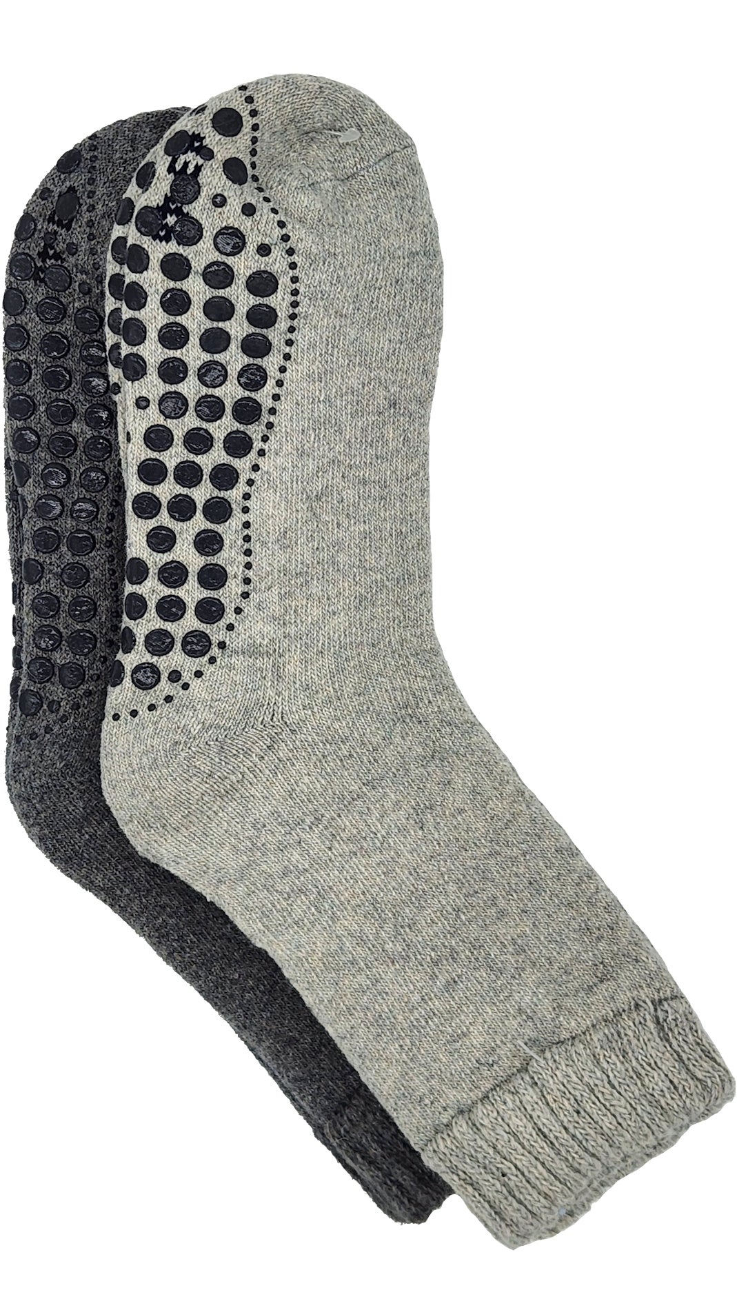Herrensocken extra warm mit ABS 2 Paar bis Größe 50 (21463)