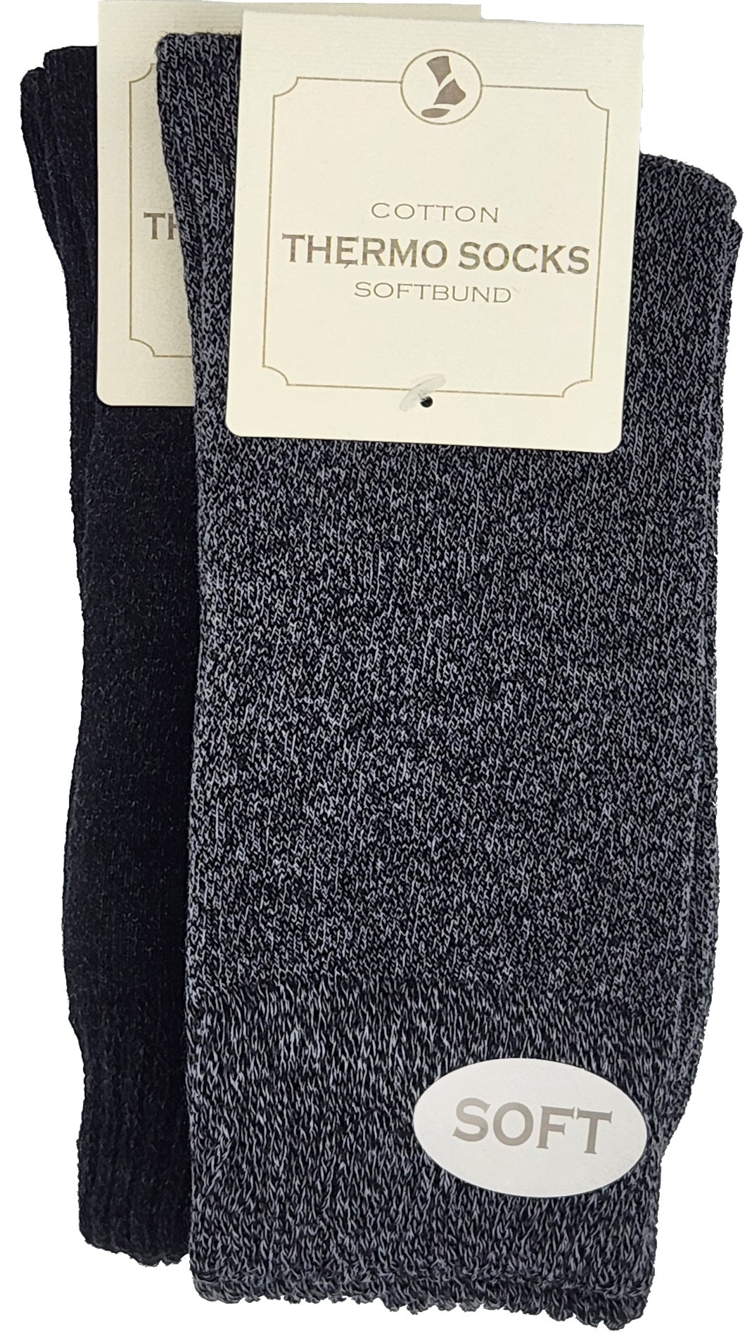 Thermozachte sokken zachte tailleband 2 paar (23402,38413)