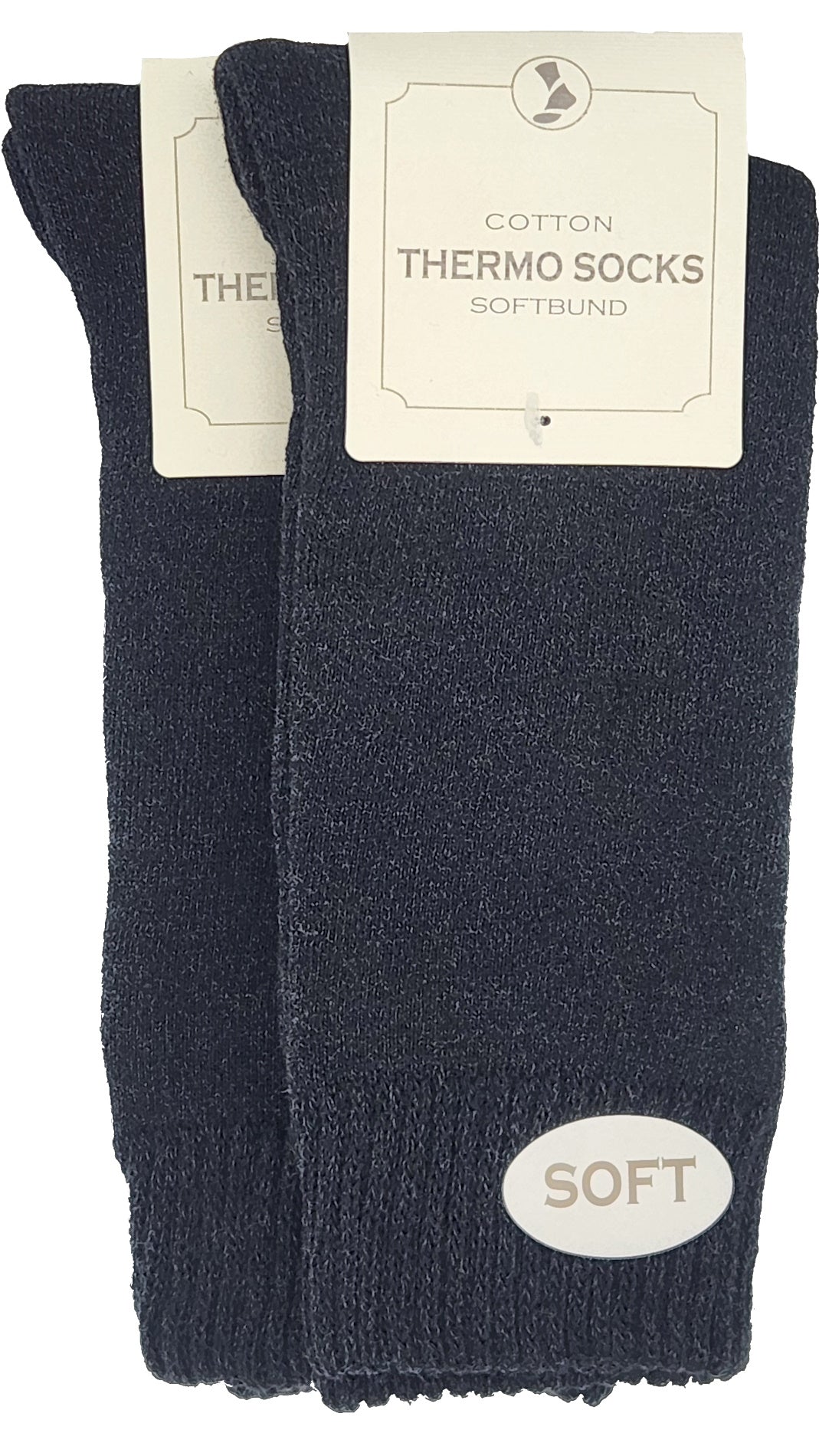 Thermozachte sokken zachte tailleband 2 paar (23402,38413)