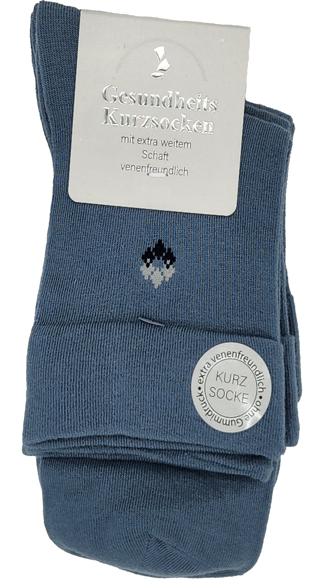 Chaussettes courtes de santé pour hommes entonnoir EXTRA doux pour les veines 3 paires (26600)