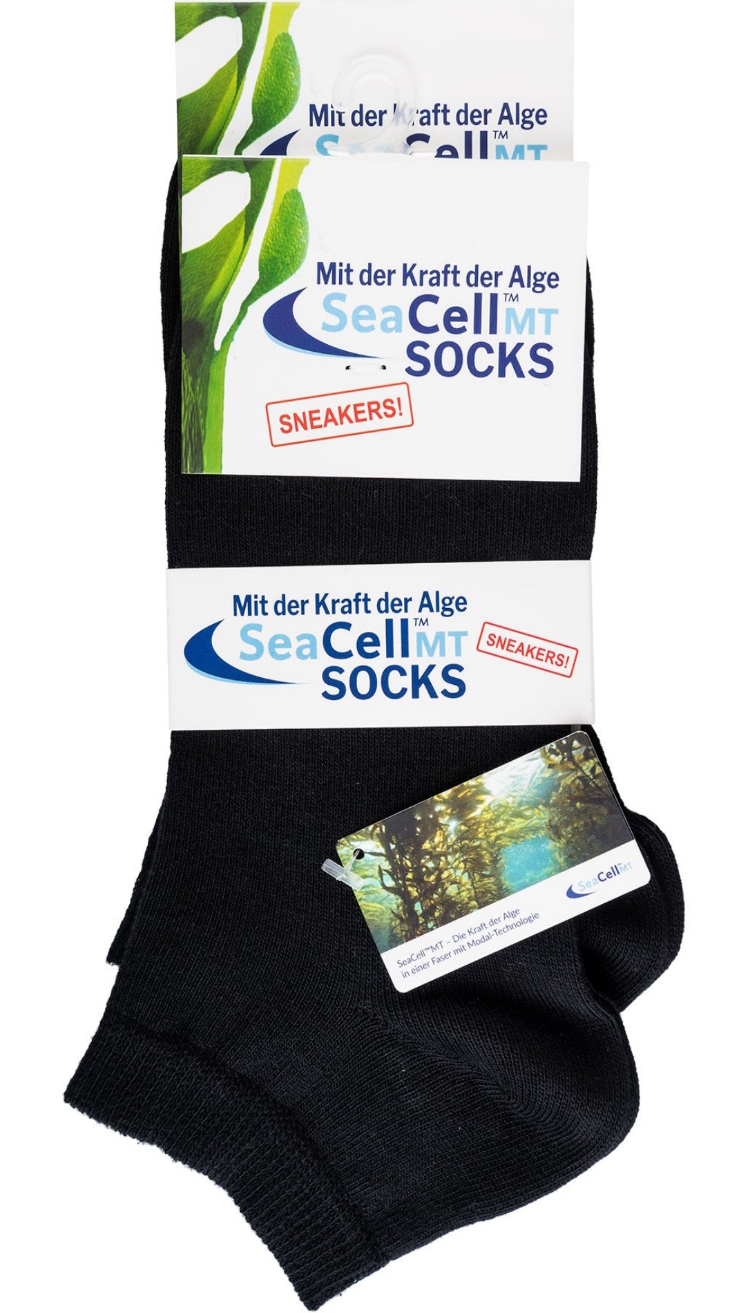 SeaCell sneaker sokken met algenvezels 2 paar (2687)