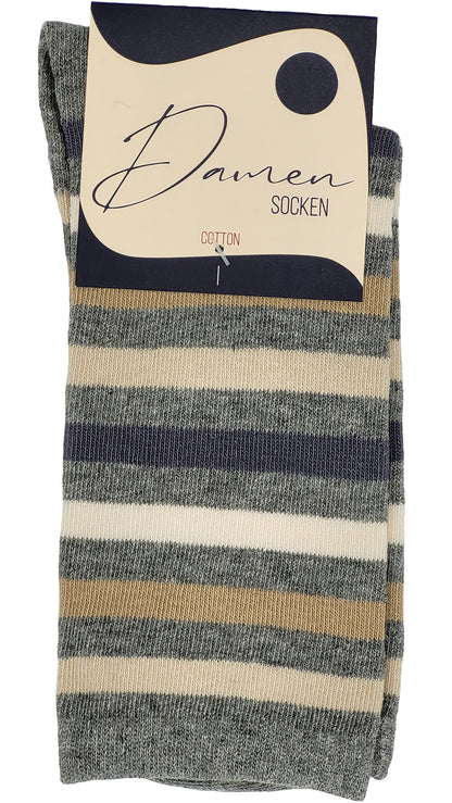 Chaussettes femme "Plumes" 3 paires (34950)