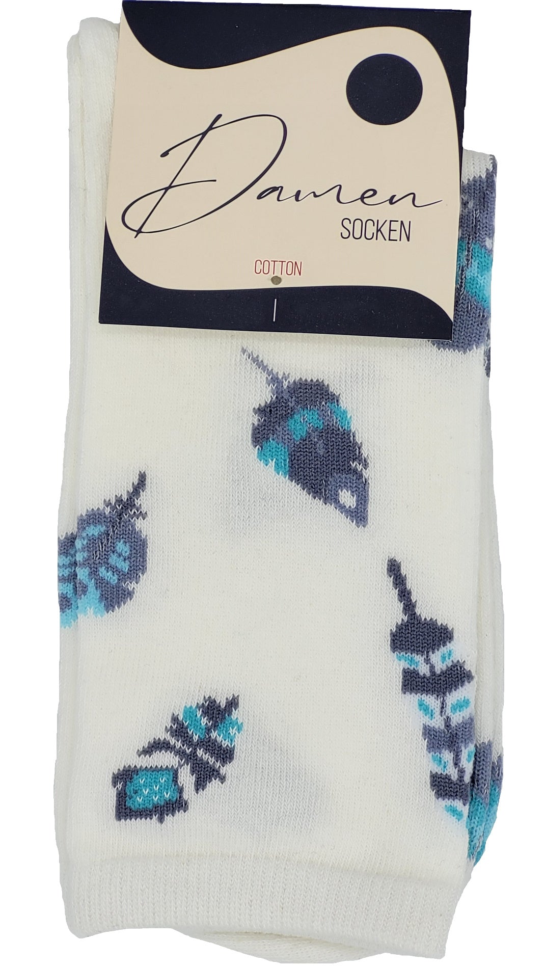 Chaussettes femme "Plumes" 3 paires (34950)