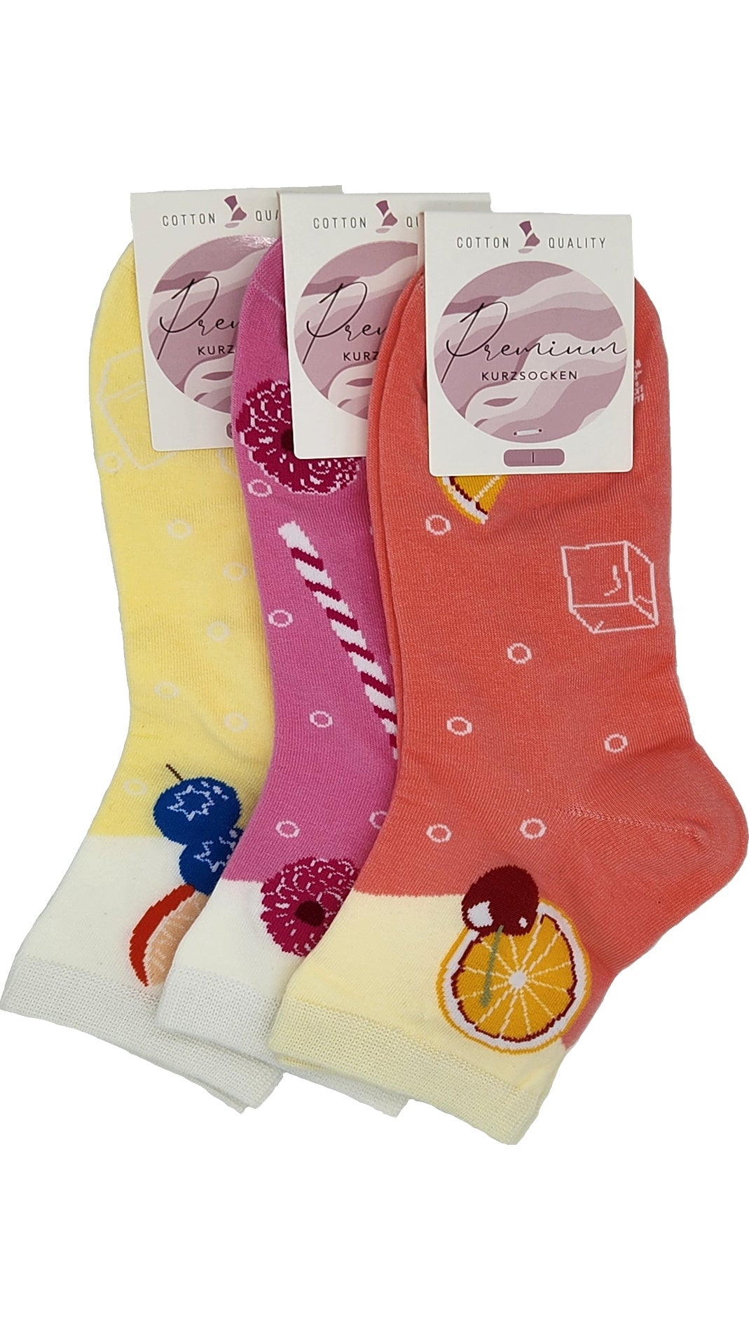 Lot de 3 paires de chaussettes de tennis à tige courte pour femmes (36951)