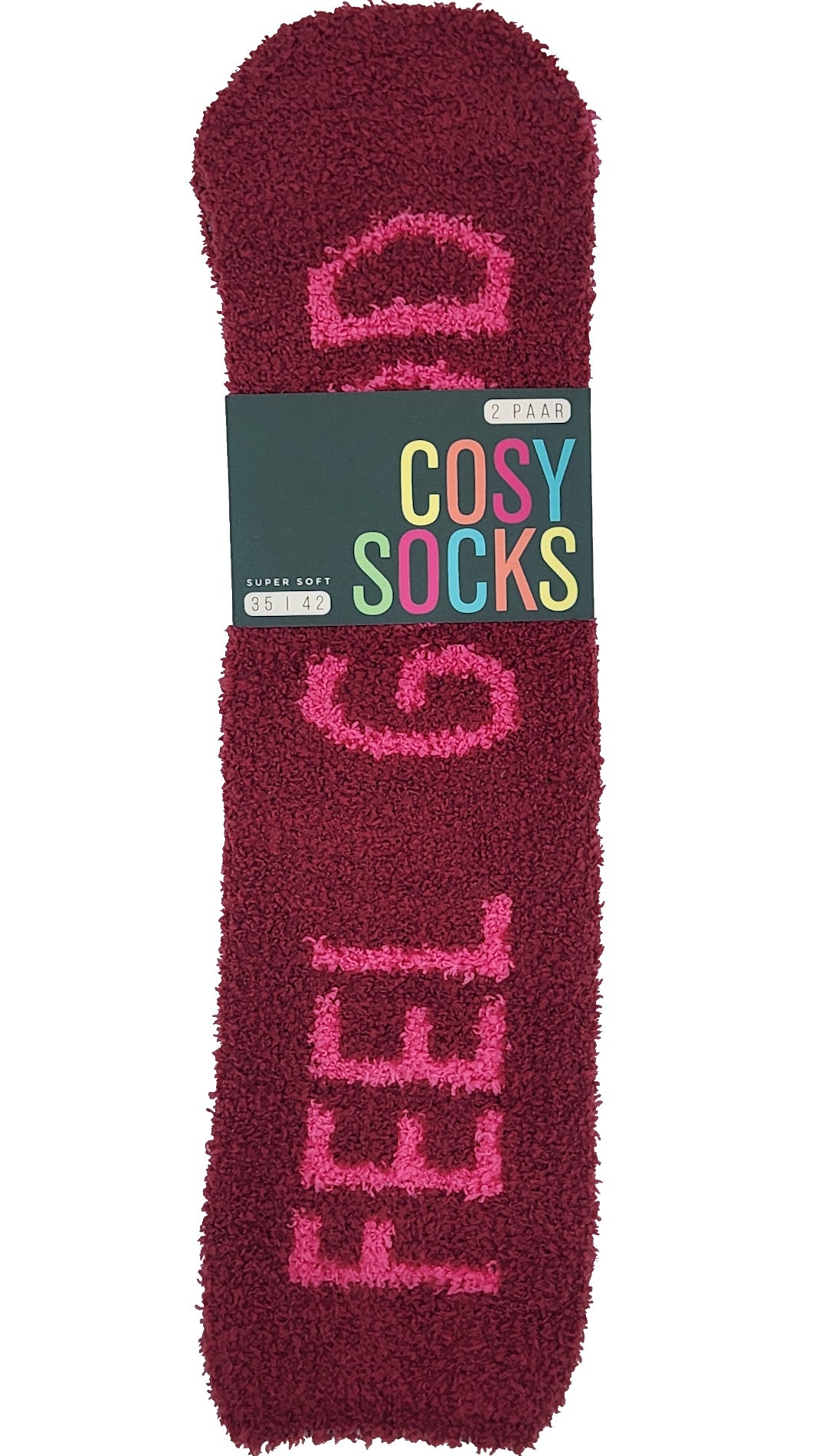 Kuschel-Socken Cosy Chill Time / Ringel 2 Paar Gr. 35-42 (37430)