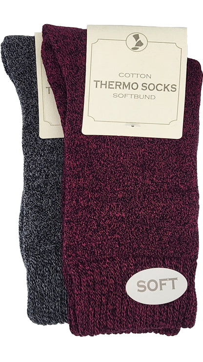 Thermo Soft Socken Softbund 2 Paar (23402,38413)