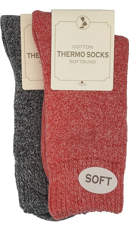 Thermo Soft Socken Softbund 2 Paar (23402,38413)