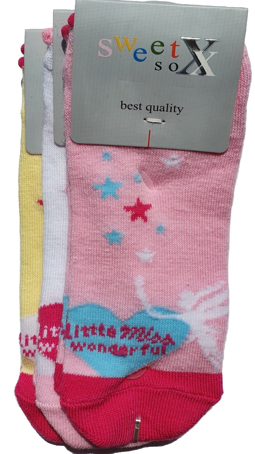 Maat kindersneakers 23-38 Little Miss Wonderful 3 paar (56359)