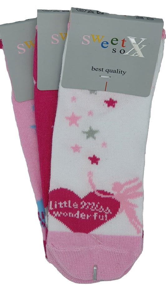 Maat kindersneakers 23-38 Little Miss Wonderful 3 paar (56359)