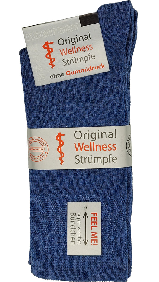 XXL Wellness-Socken  ohne Gummidruck 3 Paar Größen von 47-54 (2162)
